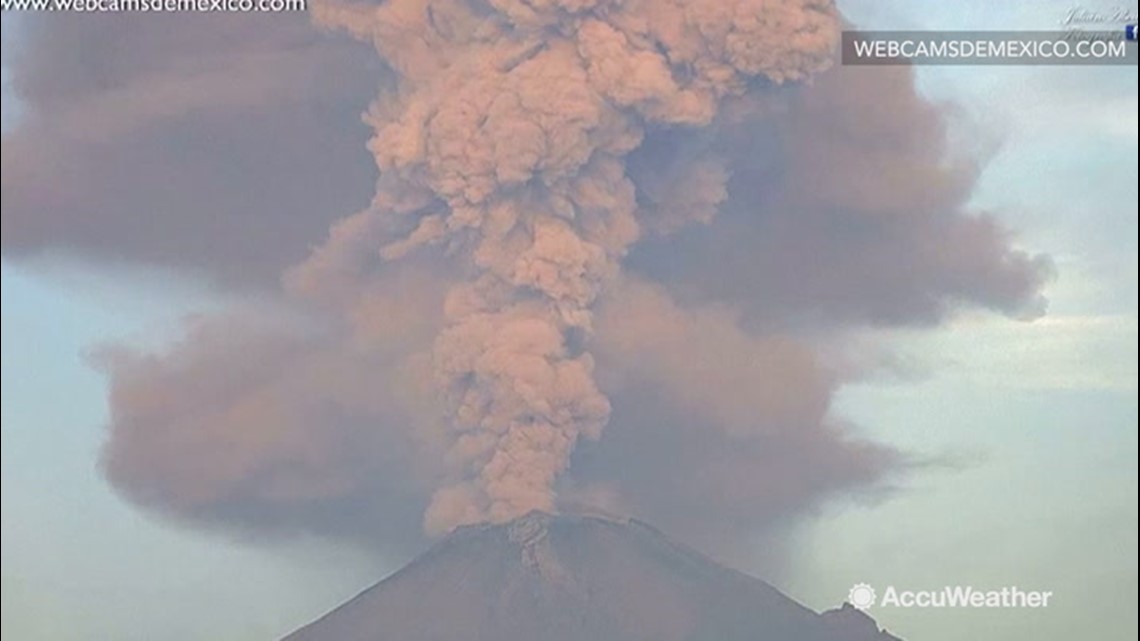 Volcano erupts sending ash and debris miles into the sky | newswest9.com