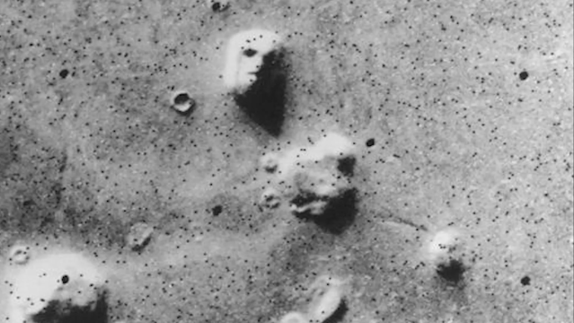 the crown face of mars