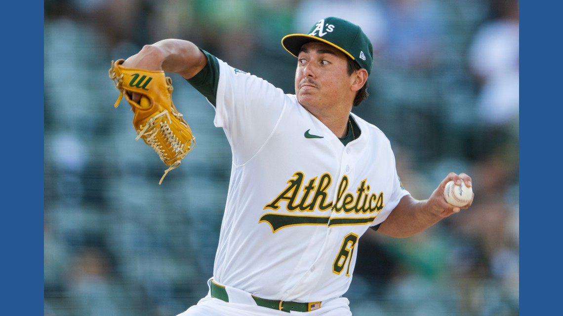 Former Rockhound Gage Jump has big outing against the Angels leads to a ...