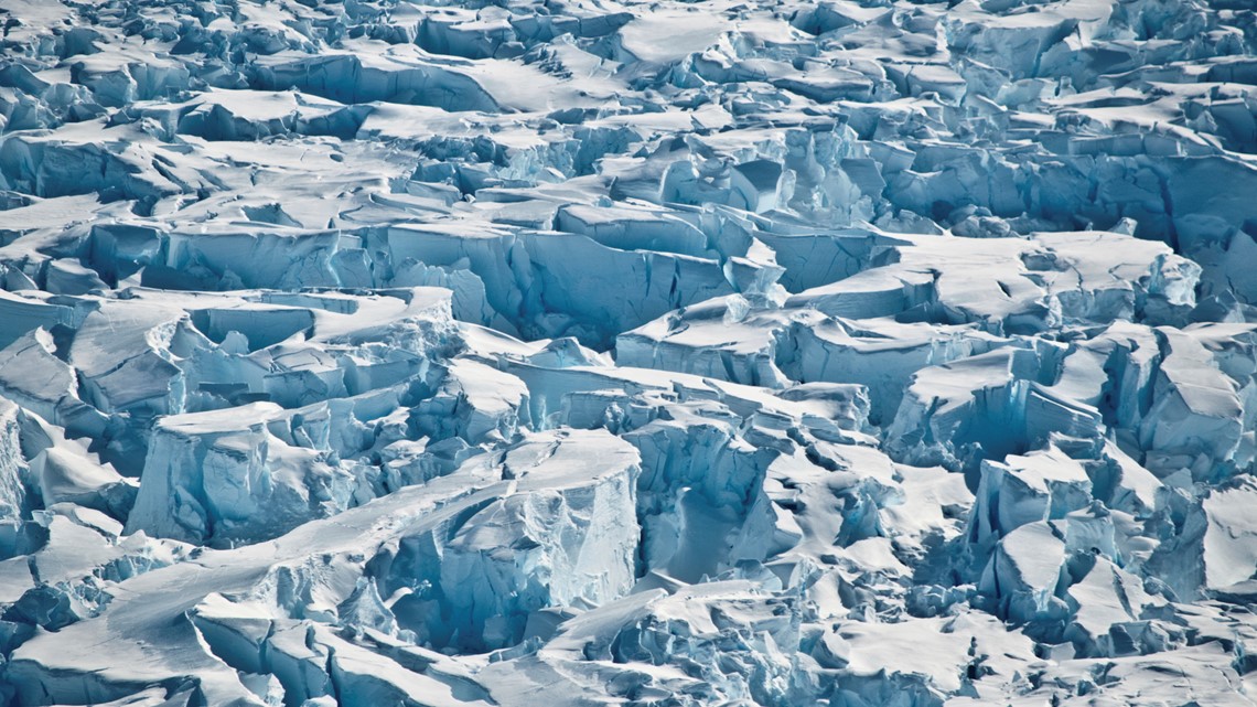 Glaciers have lost more than 9 trillion tons of ice since 1961
