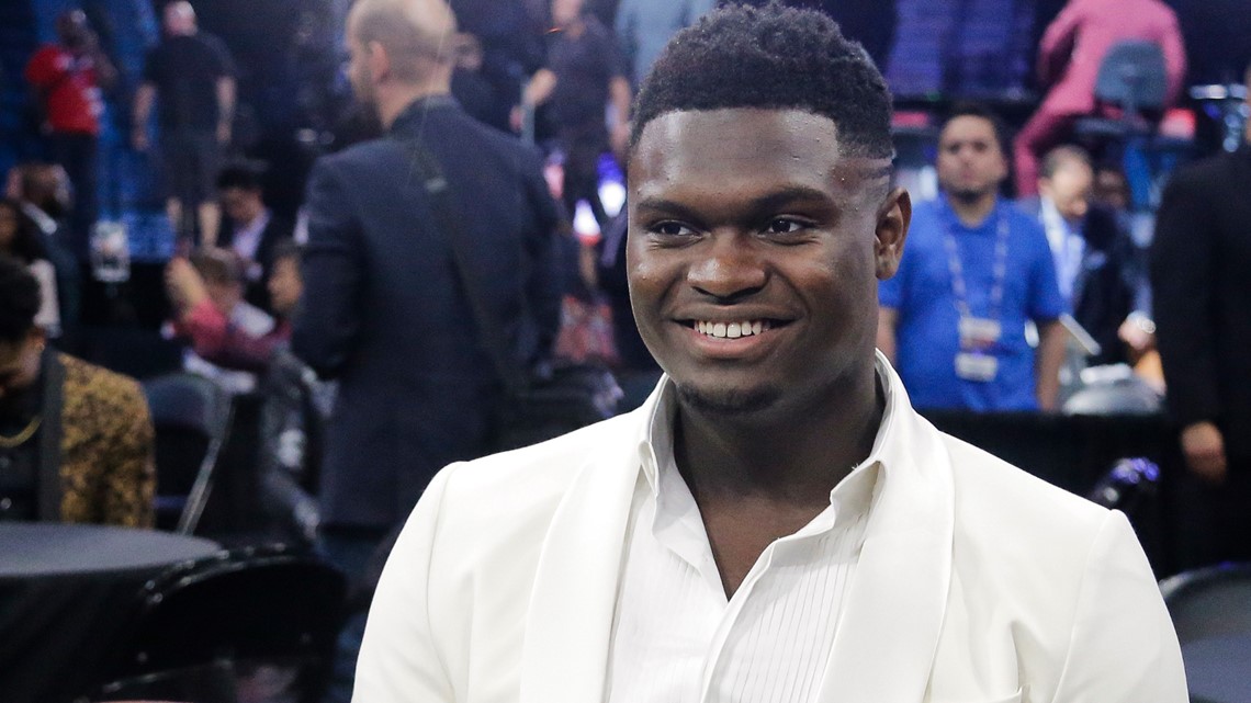 Zion Williamson goes 1st in NBA Draft to New Orleans Pelicans