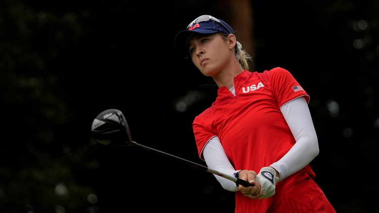 Nelly Korda gives US gold medal sweep in golf