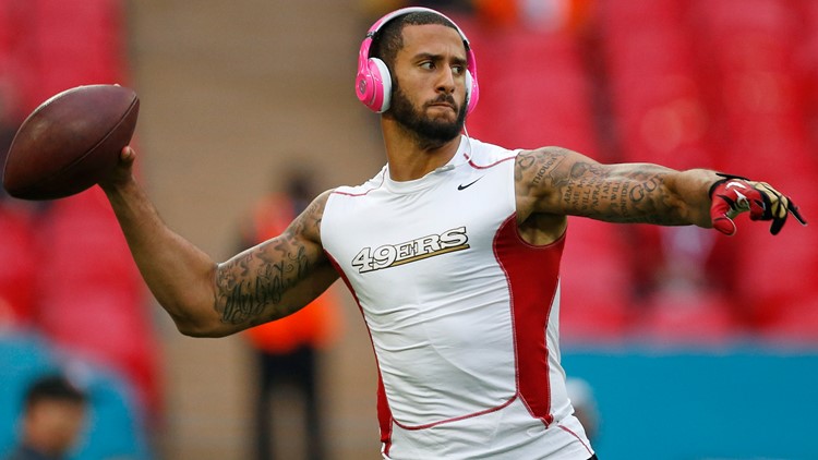 Colin Kaepernick's rookie NFL jersey could sell for this huge sum