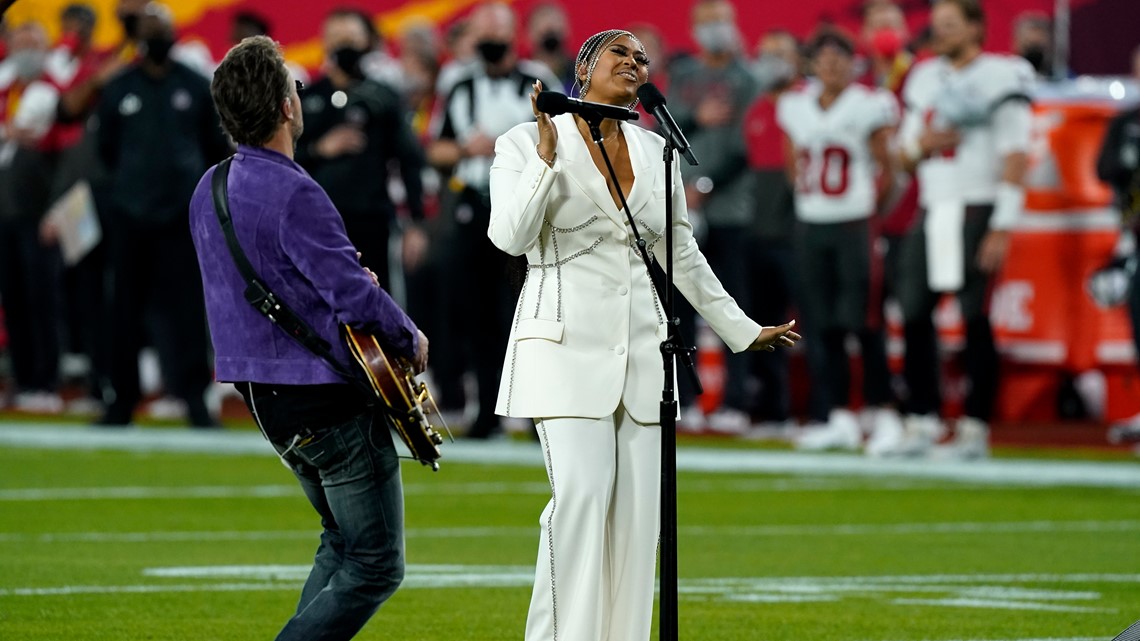 star spangled banner super bowl 55