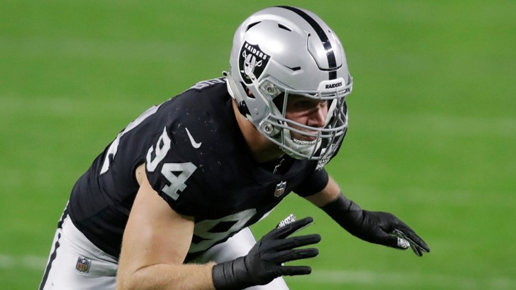 Carl Nassib jersey becomes NFL's top seller after Raiders DE comes out as gay