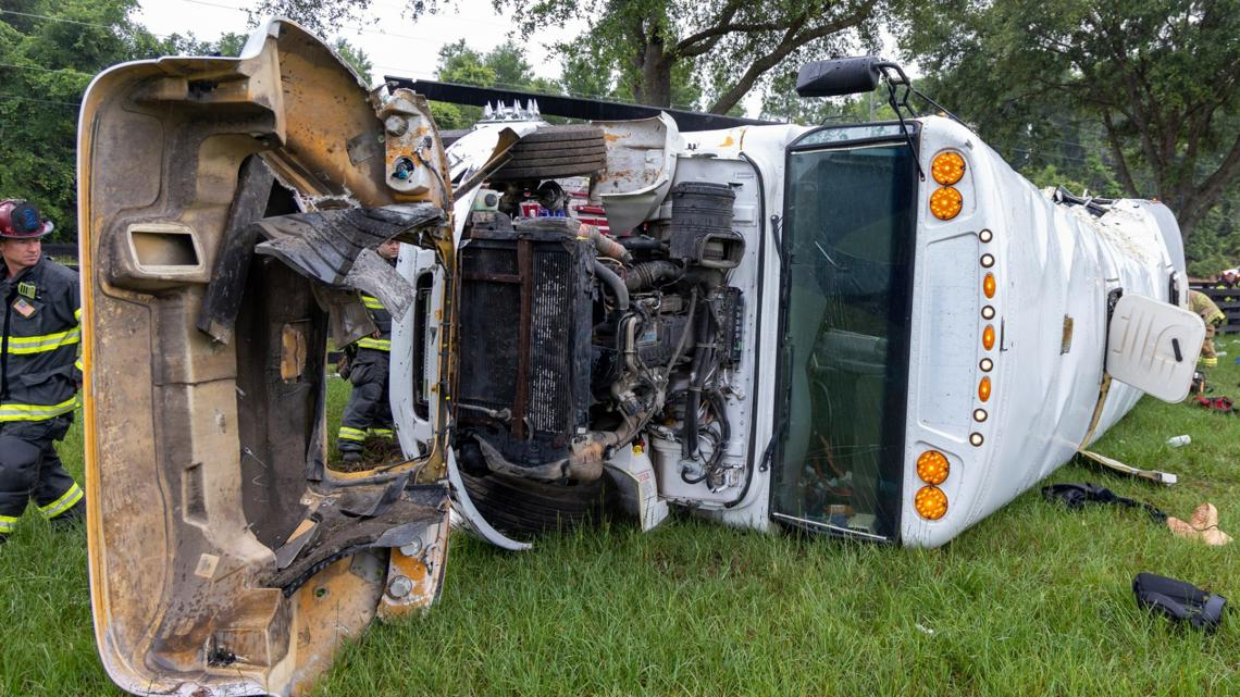 Several killed as farmworkers' bus overturns in central Florida - Vimarsana News
