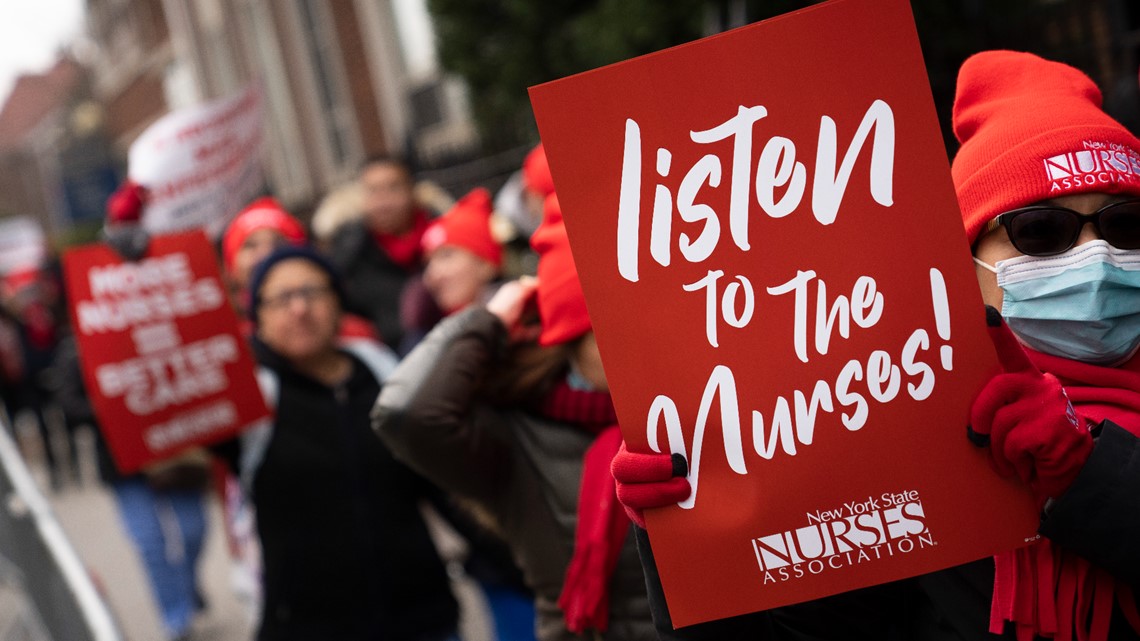 Nurse strike ends in NY, but more strikes could follow across US - Vimarsana News