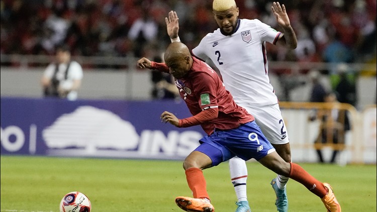 US returns to World Cup despite 2-0 loss at Costa Rica