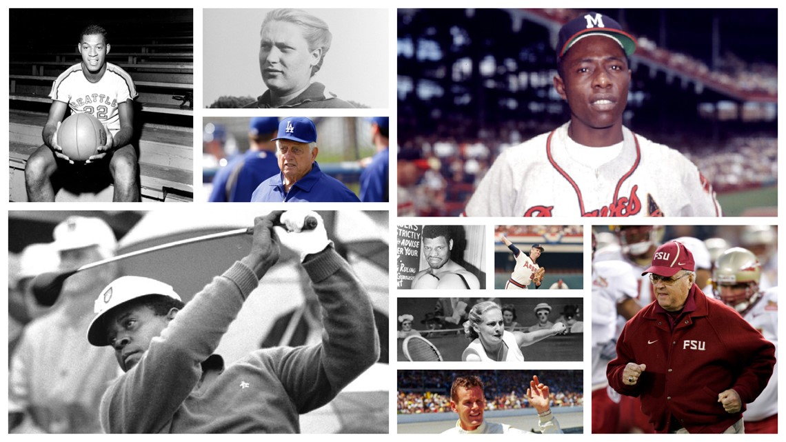 Download Caption: Hank Aaron In Action - A Tribute To The Home Run King  Wallpaper