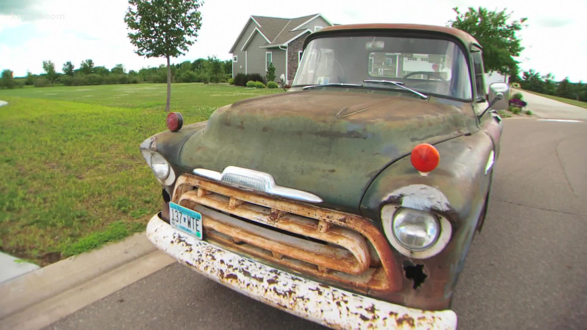 Bob Sportal bought the old truck in his 20s and drove it to work every day until he retired.