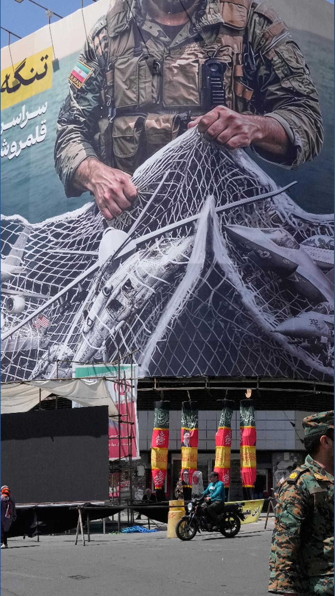 Chart shows Iran might have put sea mines in Strait of Hormuz ...