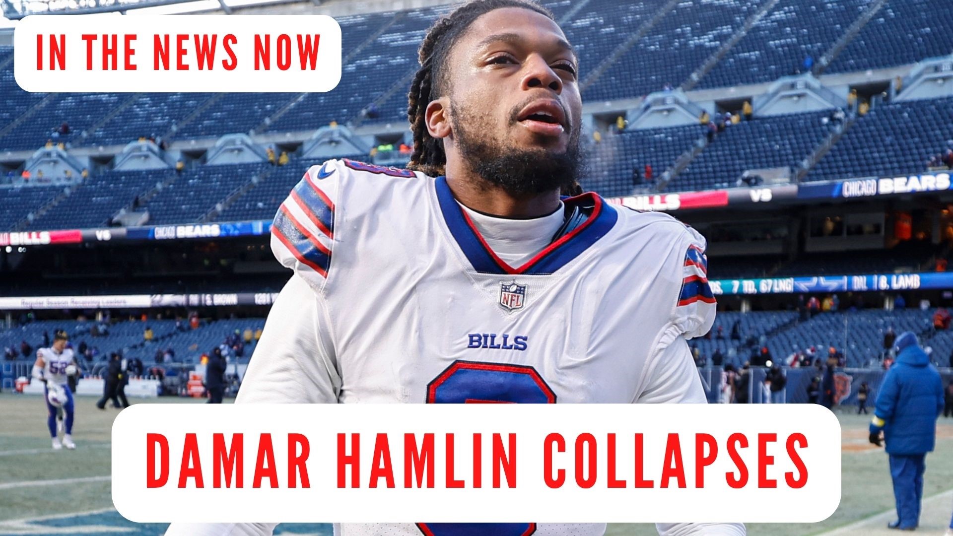 Meme Damar Hamlin collapses on field, hospitalized in critical