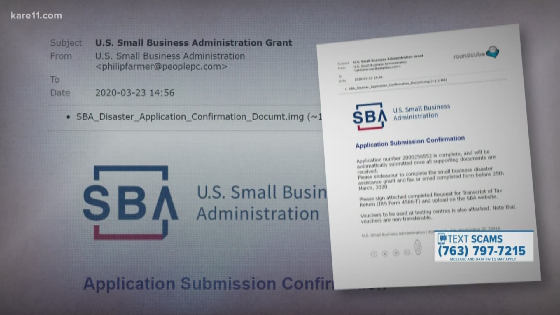 Real-looking emails about emergency loan applications claim to be from the Small Business Administration. They’re really a COVID-19 ‘phishing’ scam.