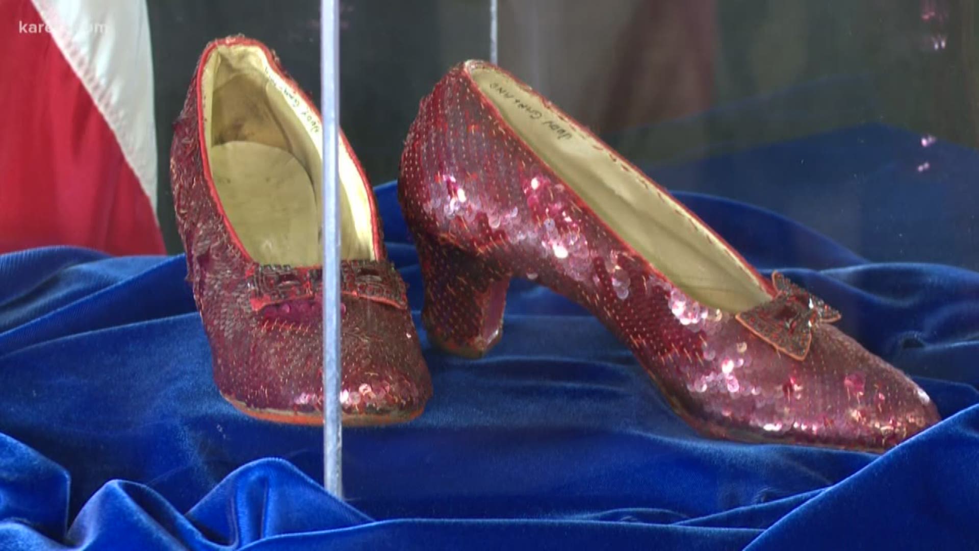 After more than a decade of searching, a pair of ruby slippers stolen from the Judy Garland Museum in Grand Rapids have apparently been found. https://kare11.tv/2oE6uHL