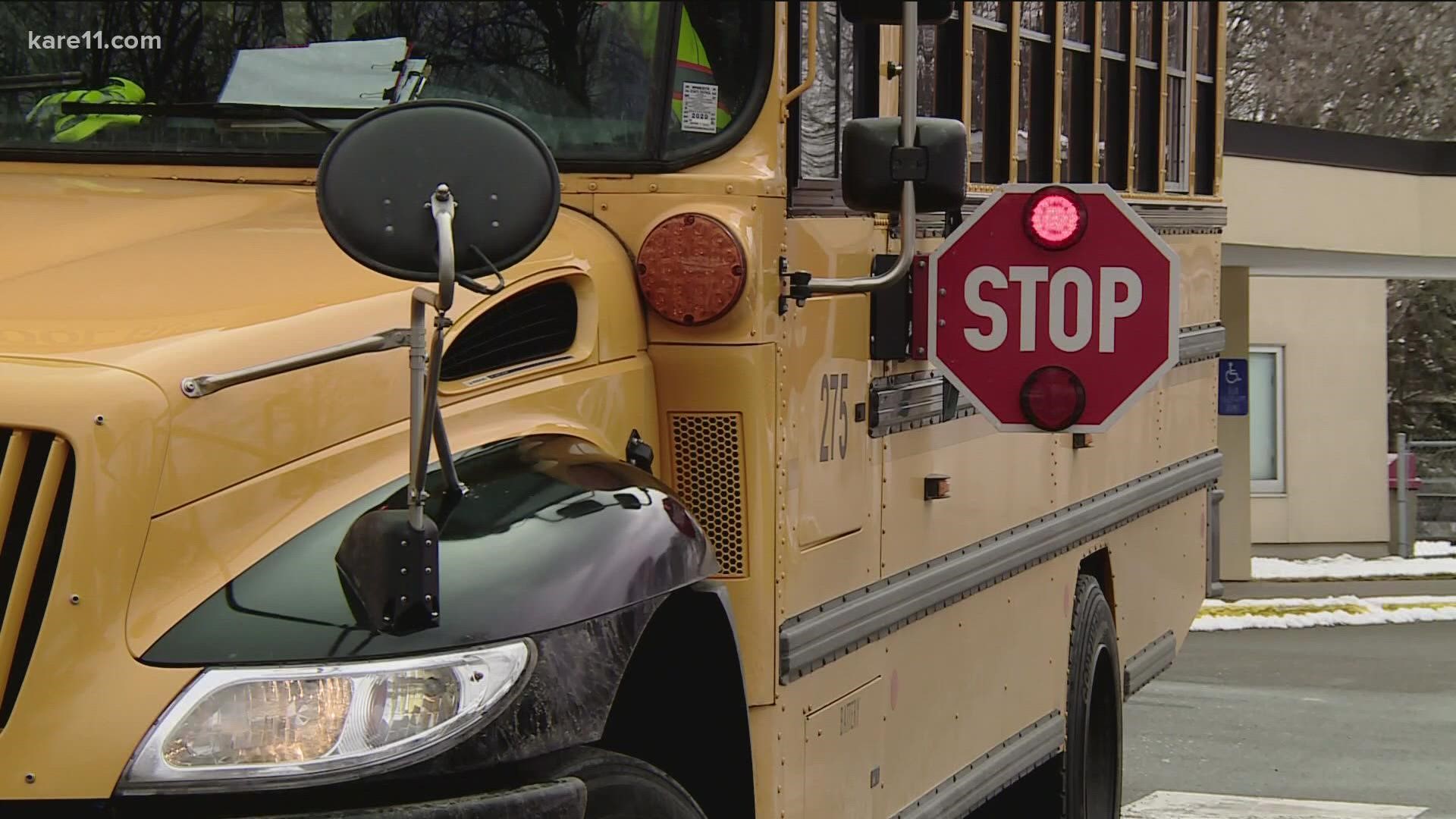 District leaders say these last-minute changes are because one of their contractors informed them it's 36 bus drivers short.