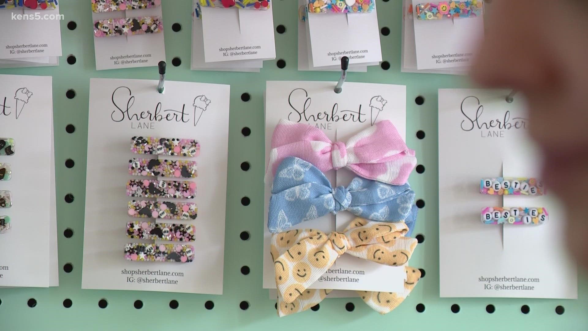 A San Antonio mother is using cherished memories to stitch together a new business.