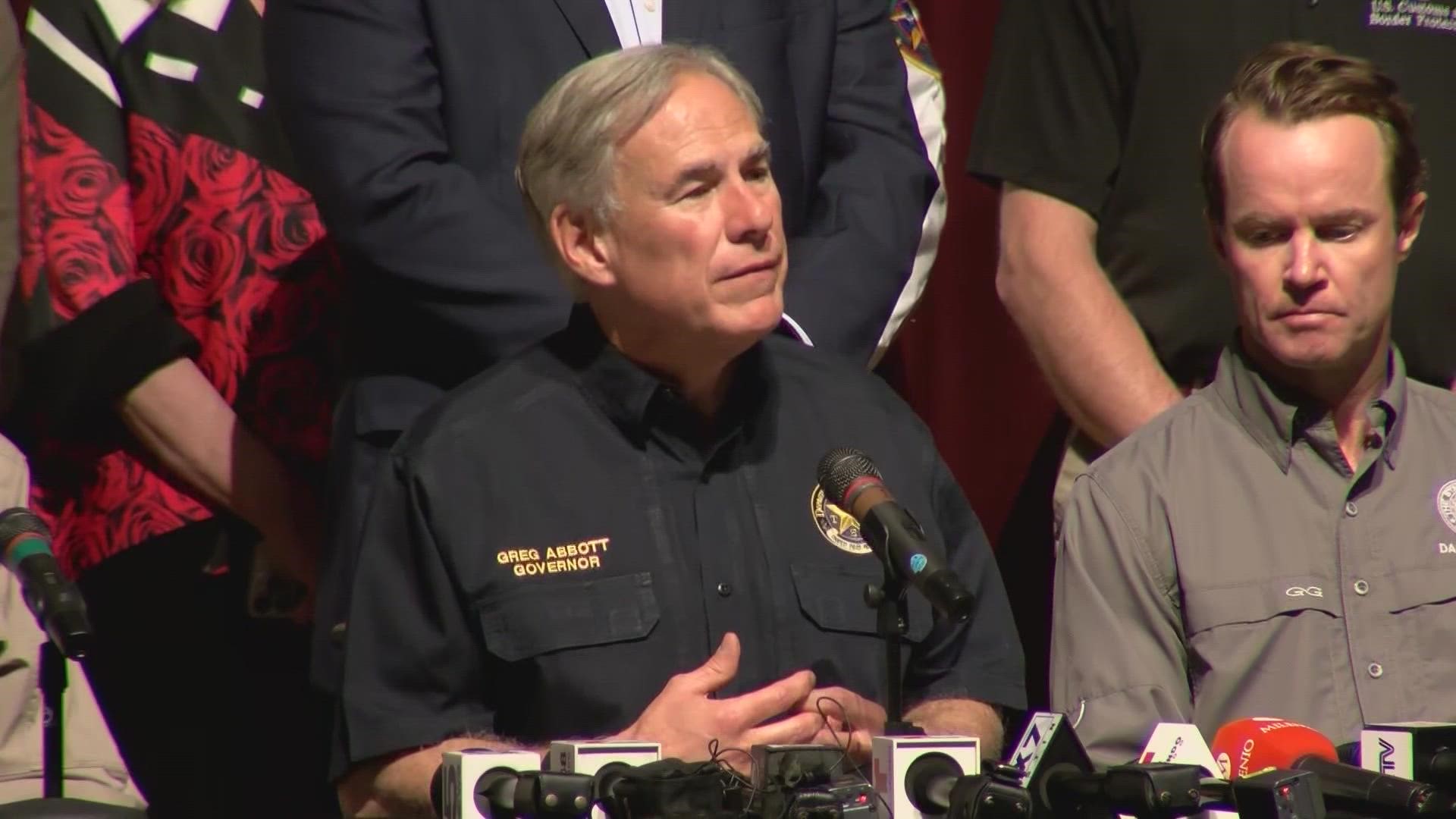 During his news conference, Gov. Abbott said anybody who shoots somebody has a mental health challenge, but statistics show that’s rarely the case.