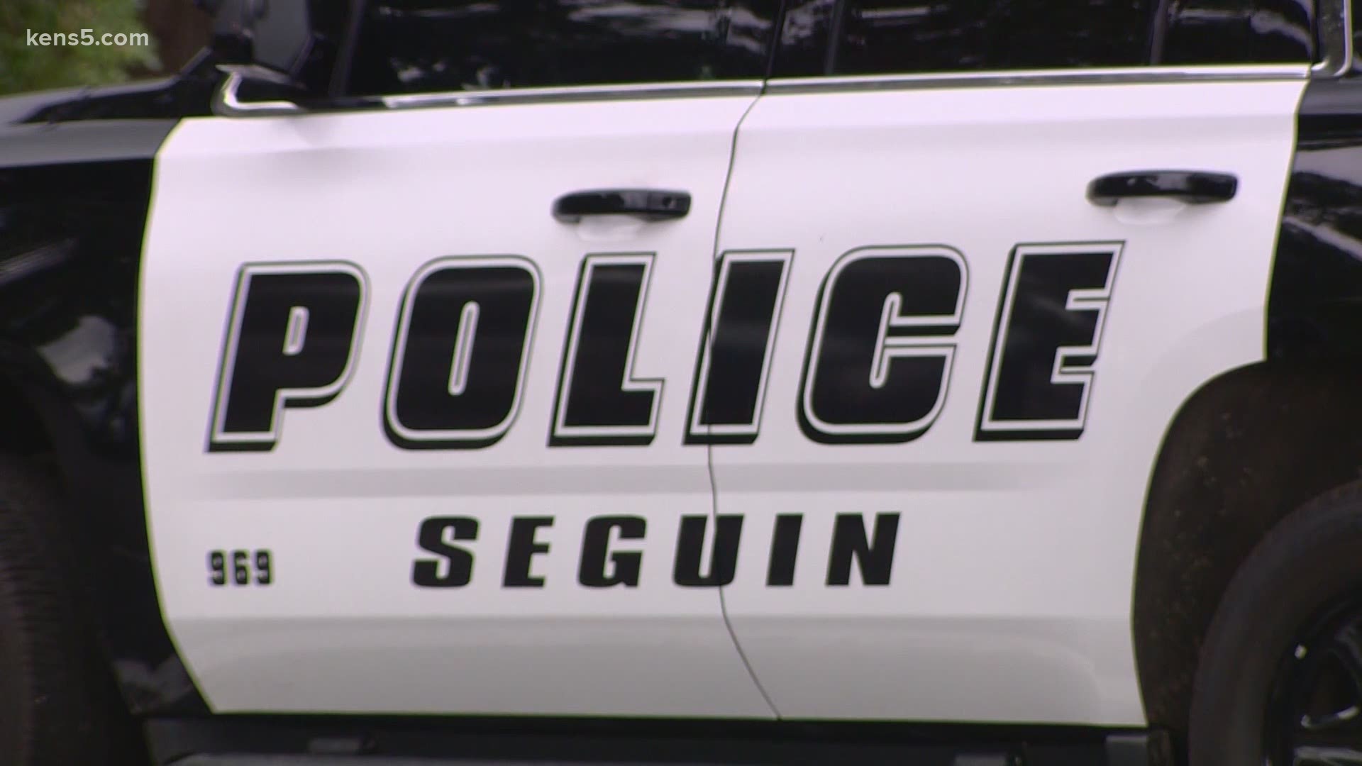 A driver said that a Seguin police officer had her sit in the front seat of his patrol car, asked questions about drugs and asked to search her vehicle.