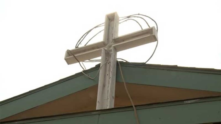'It's a sign' | Cross left untouched after fire burns Pleasanton home