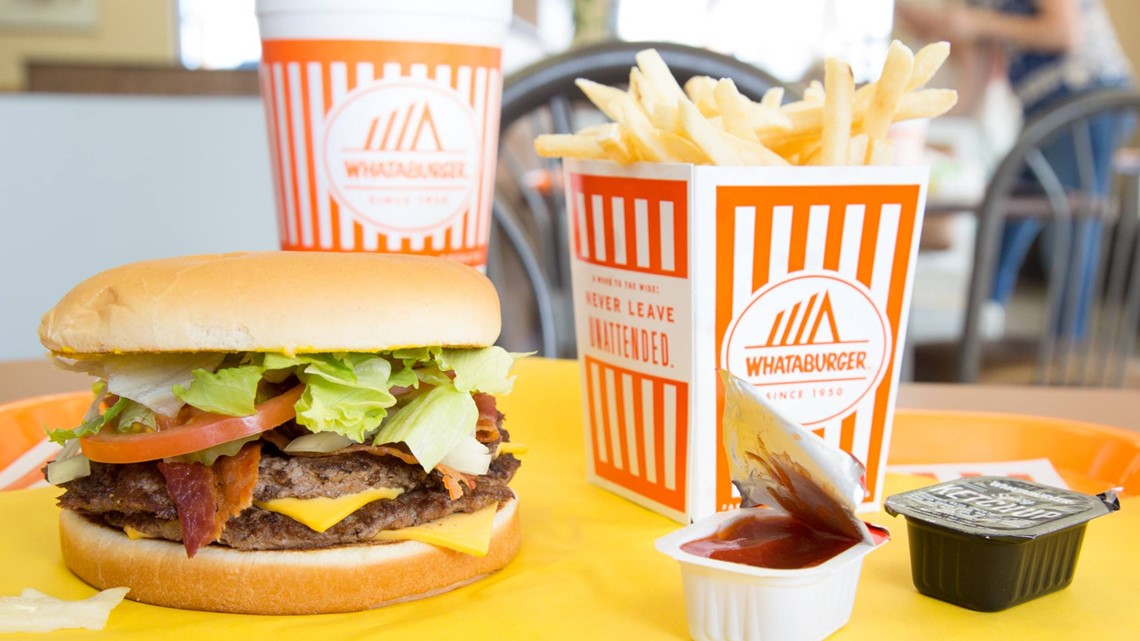 Whataburger Ranks Higher Than In-N-Out In Fast Food Survey | Newswest9.com