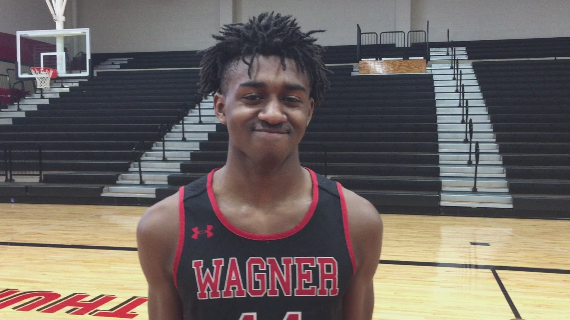 Wagner guard JaSean Jackson on Timberview