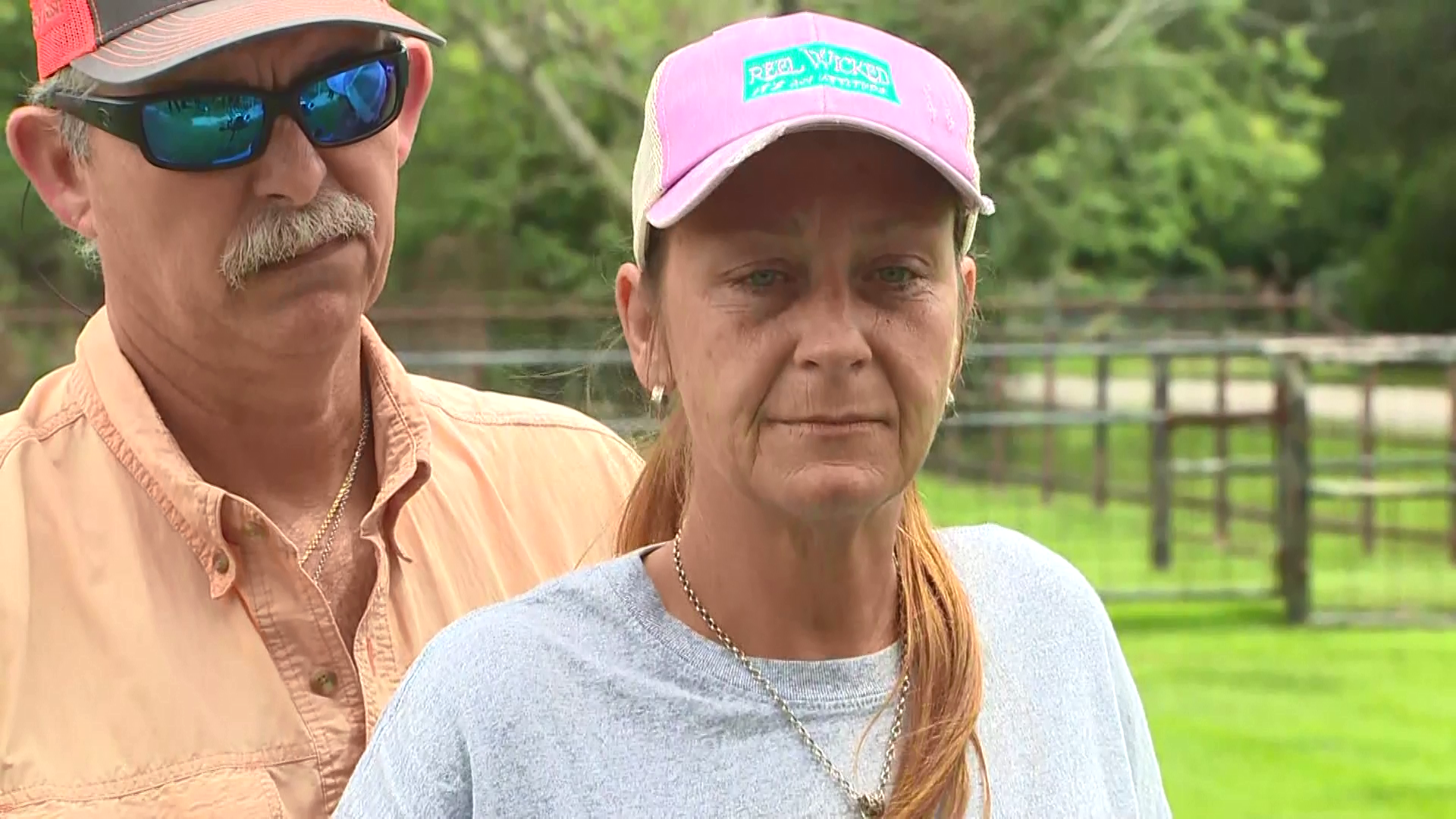 The grandmother of Samuel Olson, a missing 6-year-old who was last seen in southwest Houston, spoke Tuesday about the search for her grandson.