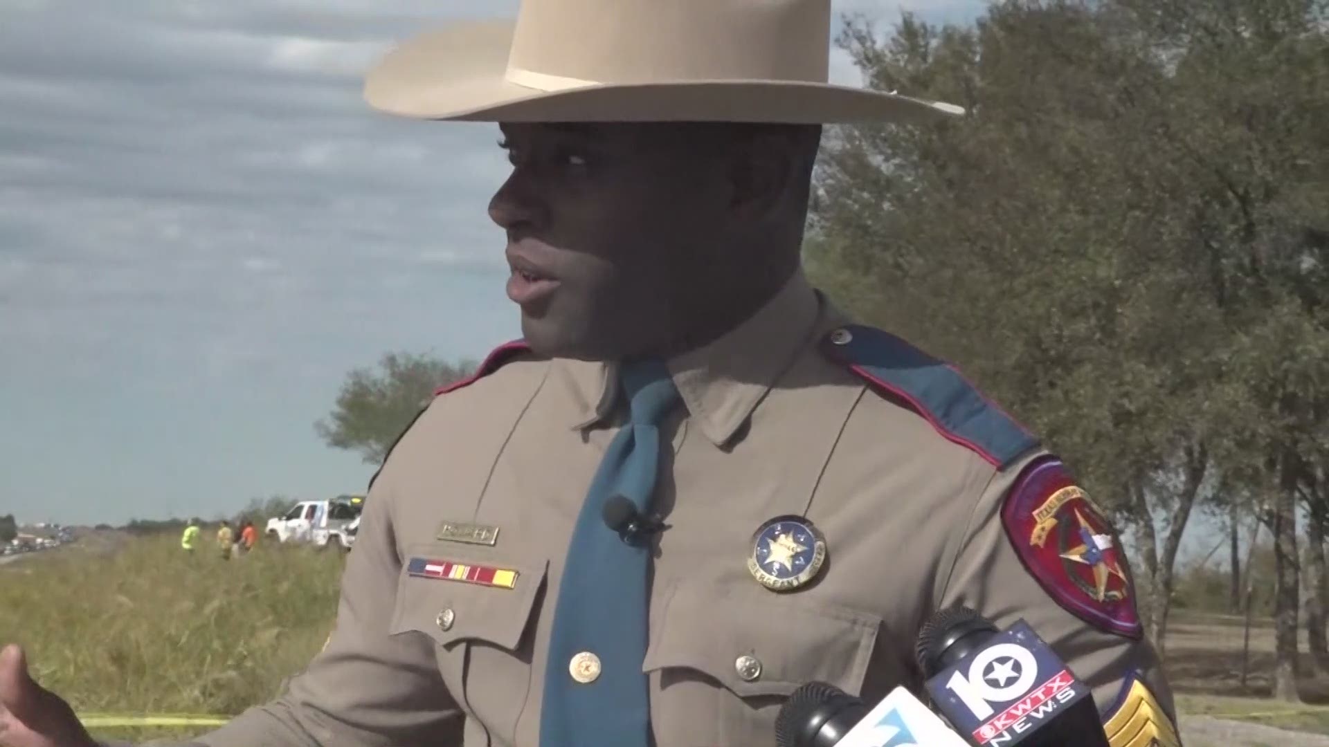 Troopers give details about the crash that killed a Falls County Deputy and injured the Riesel Police Chief.