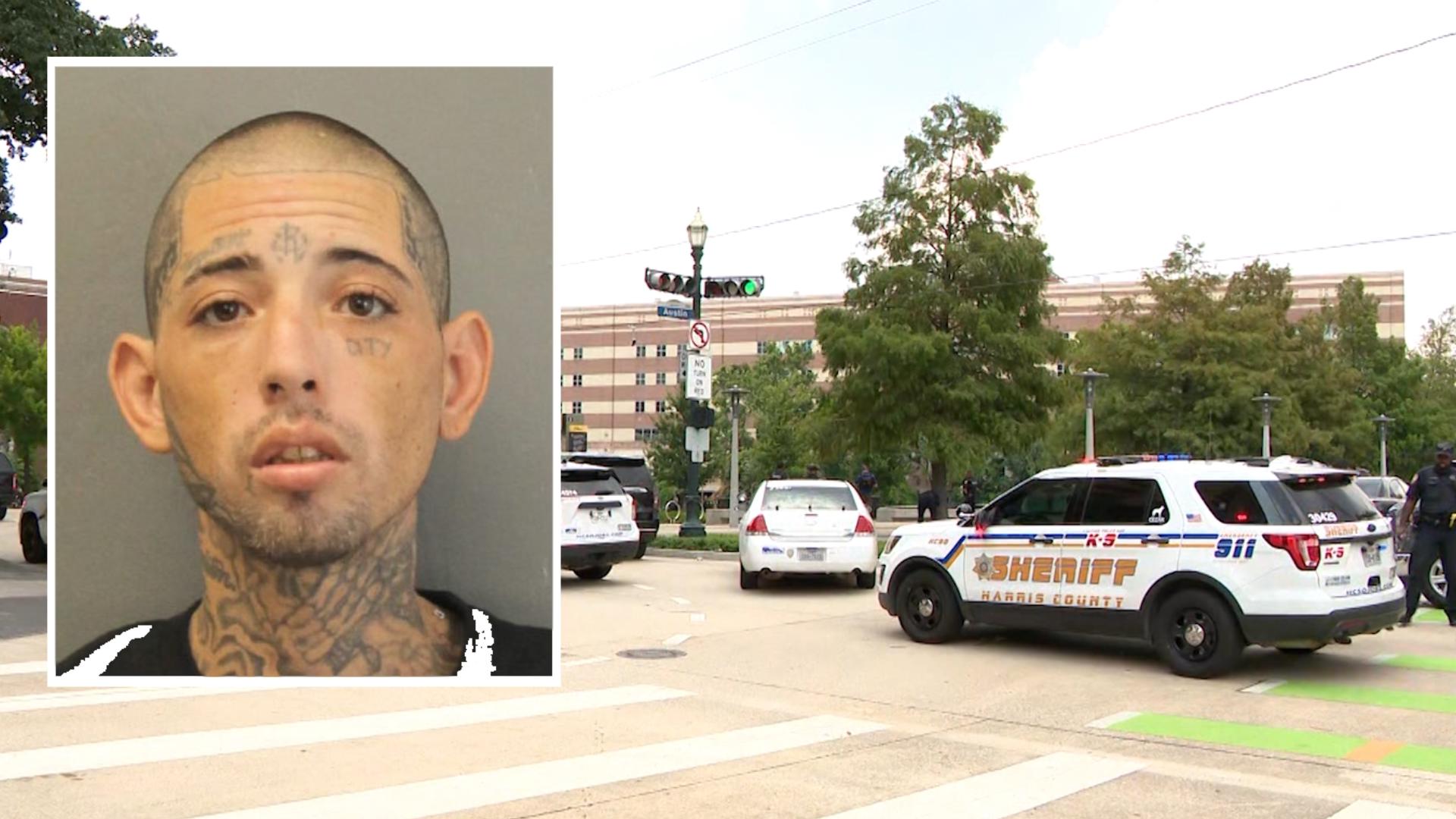 As of 3 a.m., escaped inmate Joshua Nigel Thomas Sanders has been captured, according to the Harris County Sheriff's Office.