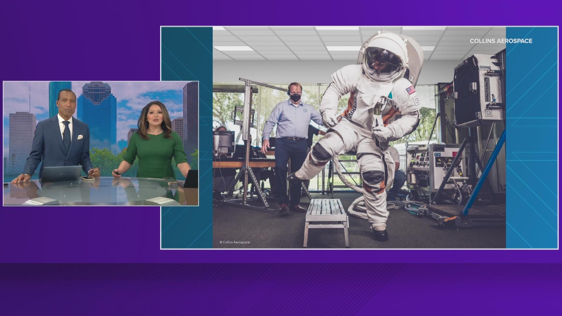 NASA is hoping the suits are ready for use in the next three years, which will be just in time for the first person of color and the first woman to walk on the moon.