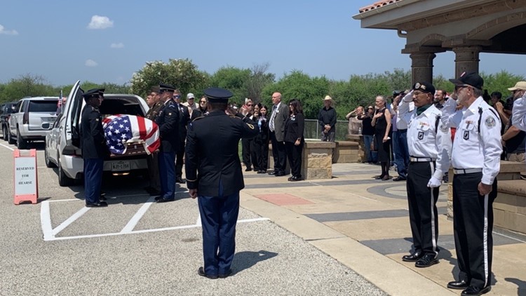 Services for a hero: Texas World War II airman laid to rest Monday, 77 years after his combat death