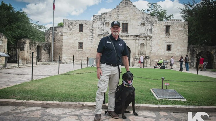 Southeast Texas veteran who has PTSD says his service dog saved him, encouraging others to get treatment