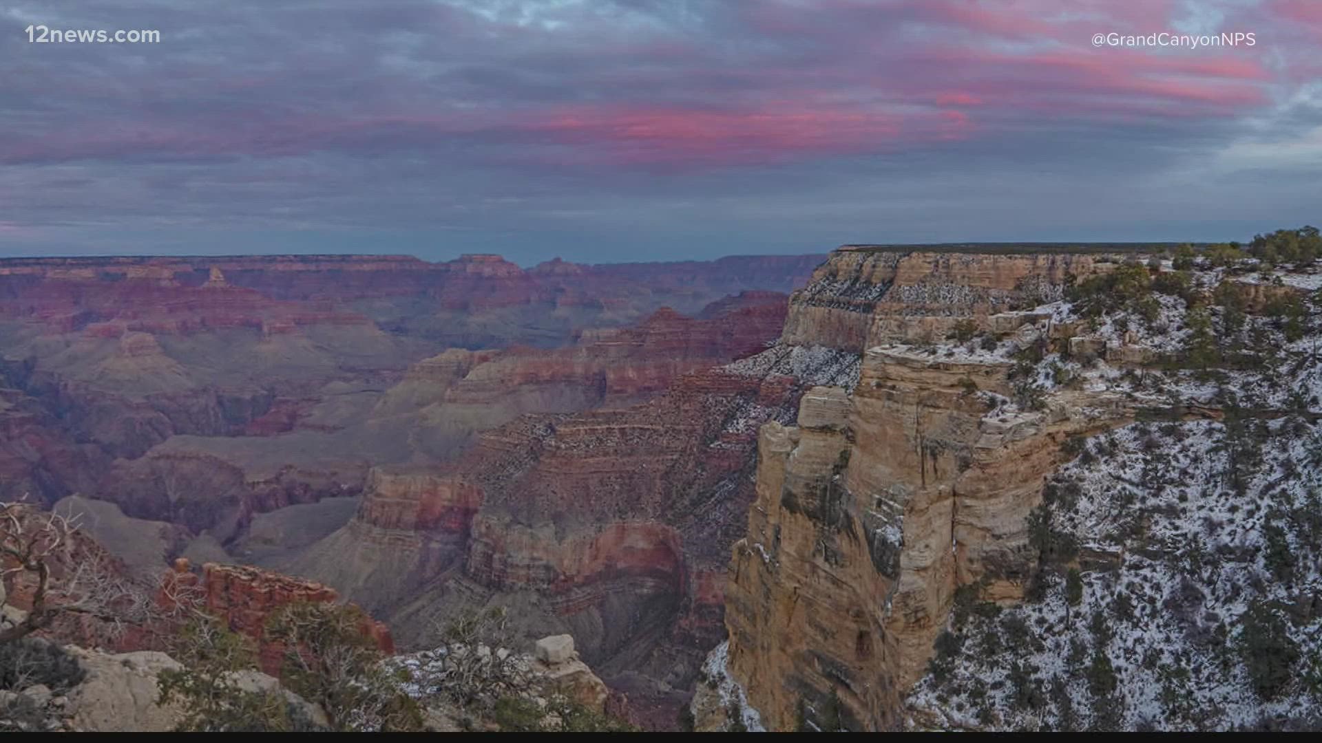 A Grand Canyon hiker was found dead Tuesday morning below the South Rim, authorities said.