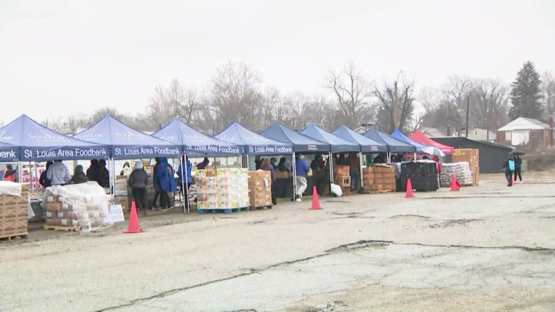 St. Louis Area Food Bank and Operation Food Search put on similar food fairs regularly