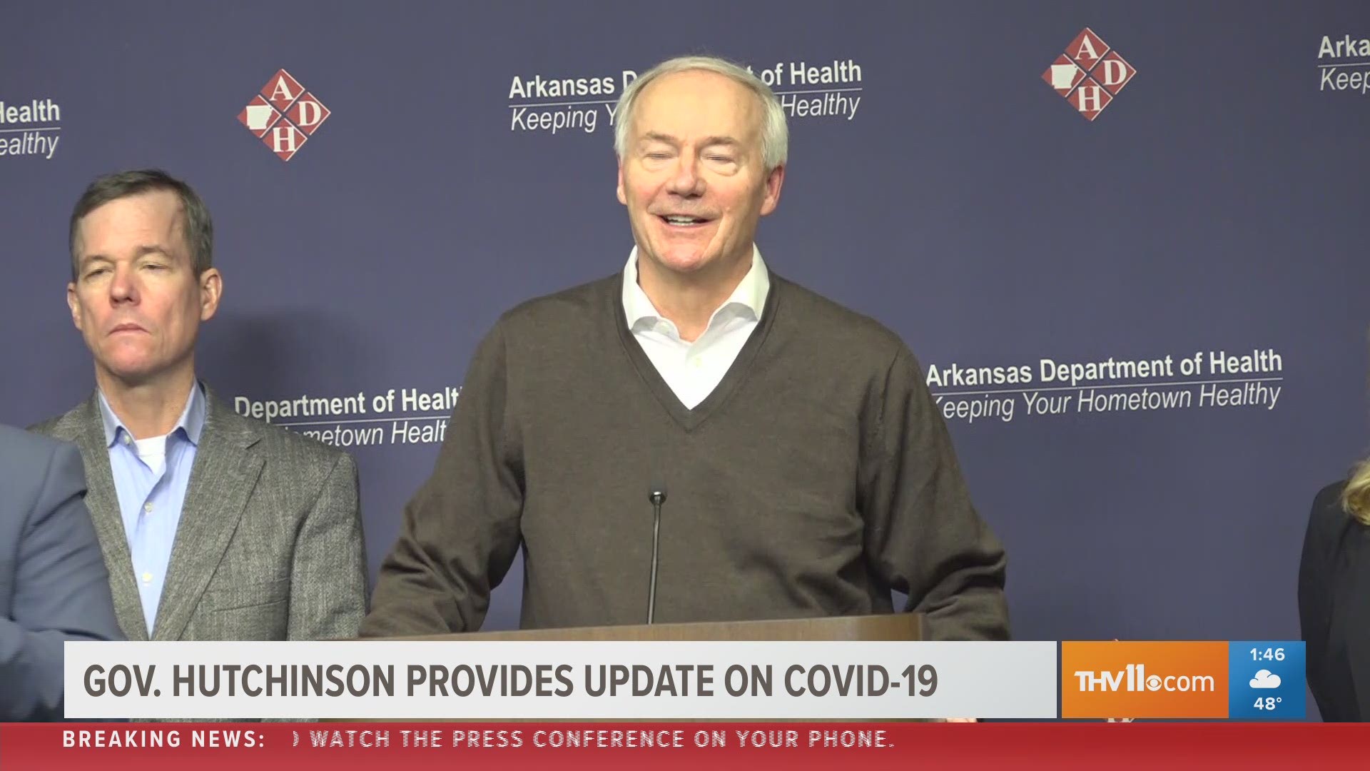 Gov. Hutchinson announced that all public schools in Arkansas will be closed starting on Tuesday and last until the end of Spring Break.