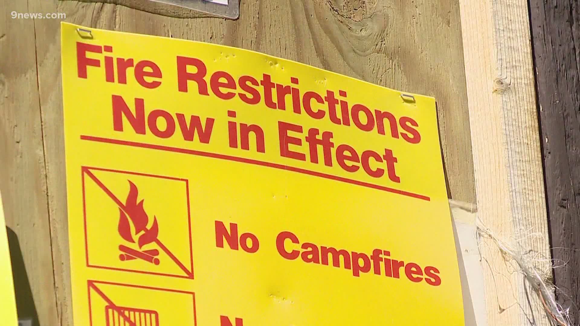 Open burning and fireworks are not allowed, however, things like camp stoves and backyard grills are.