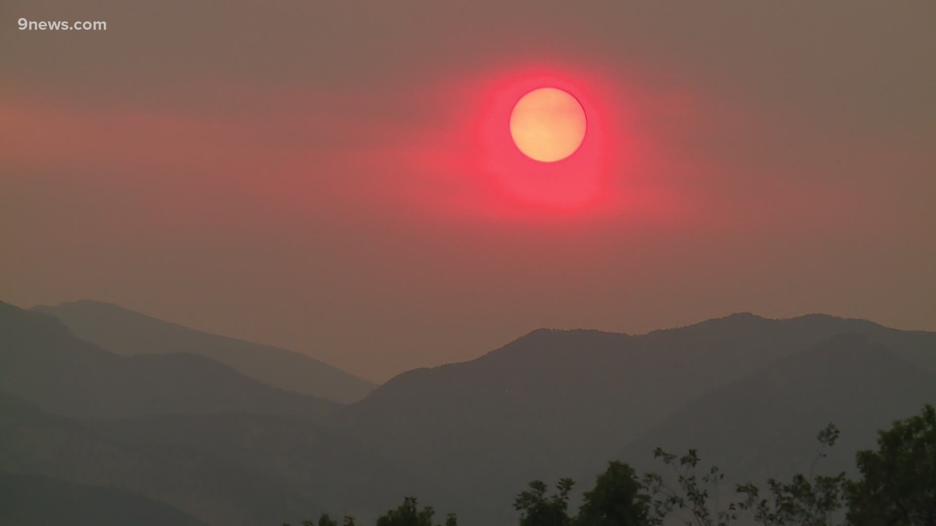 Smoke from several wildfires has been hazing up the Front Range, along with the usual summer ozone.