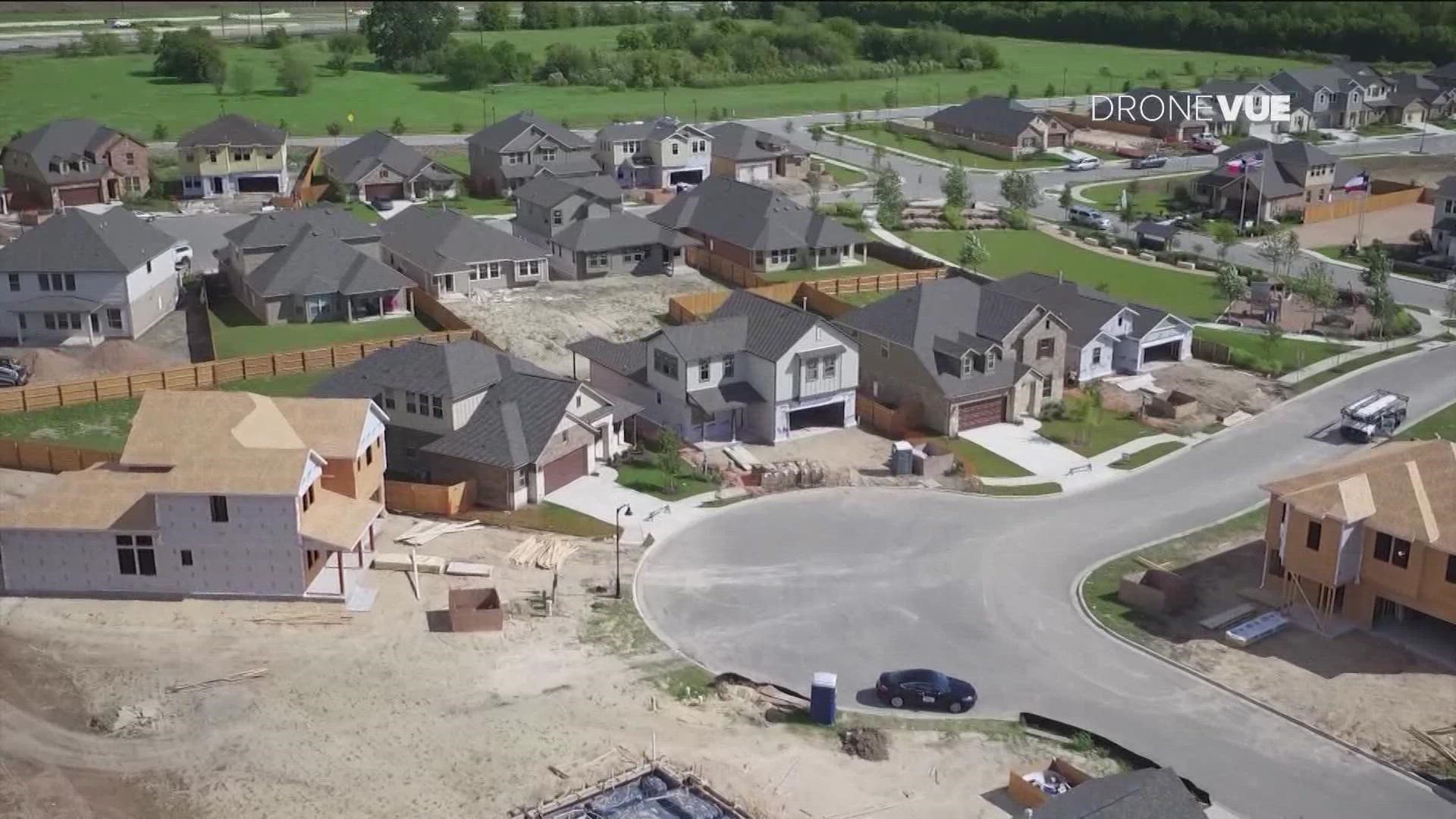 More homes are going up for sale in Round Rock, Pflugerville and Hutto.