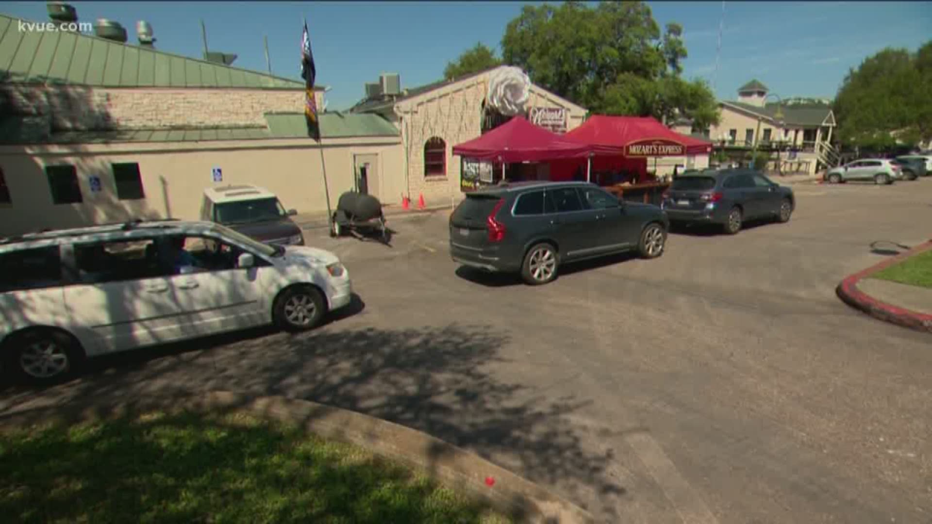 The two Austin staples have created a drive-thru to serve people during the COVID-19 pandemic.