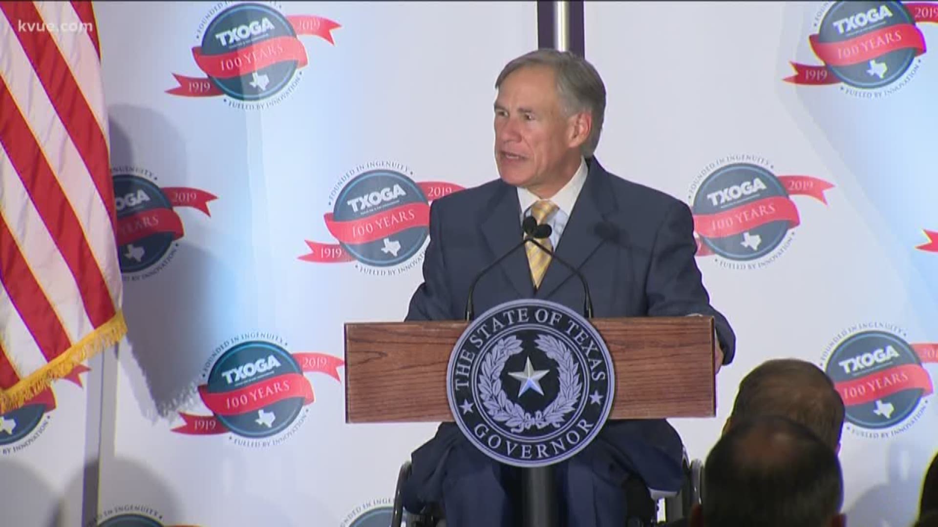 Governor Greg Abbott was there for the celebration and thanked the industry for all it's done for the Lone Star State.