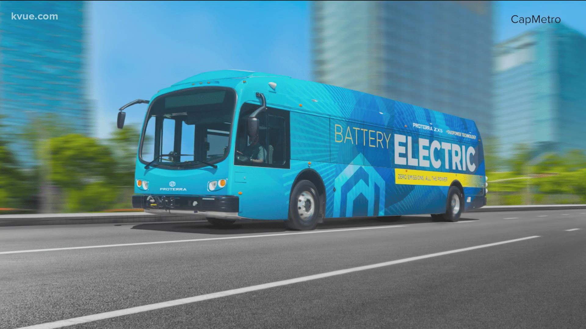 Capital Metro's board approved the purchase of 197 new electric buses. The move is a major step toward Project Connect's green energy goals.