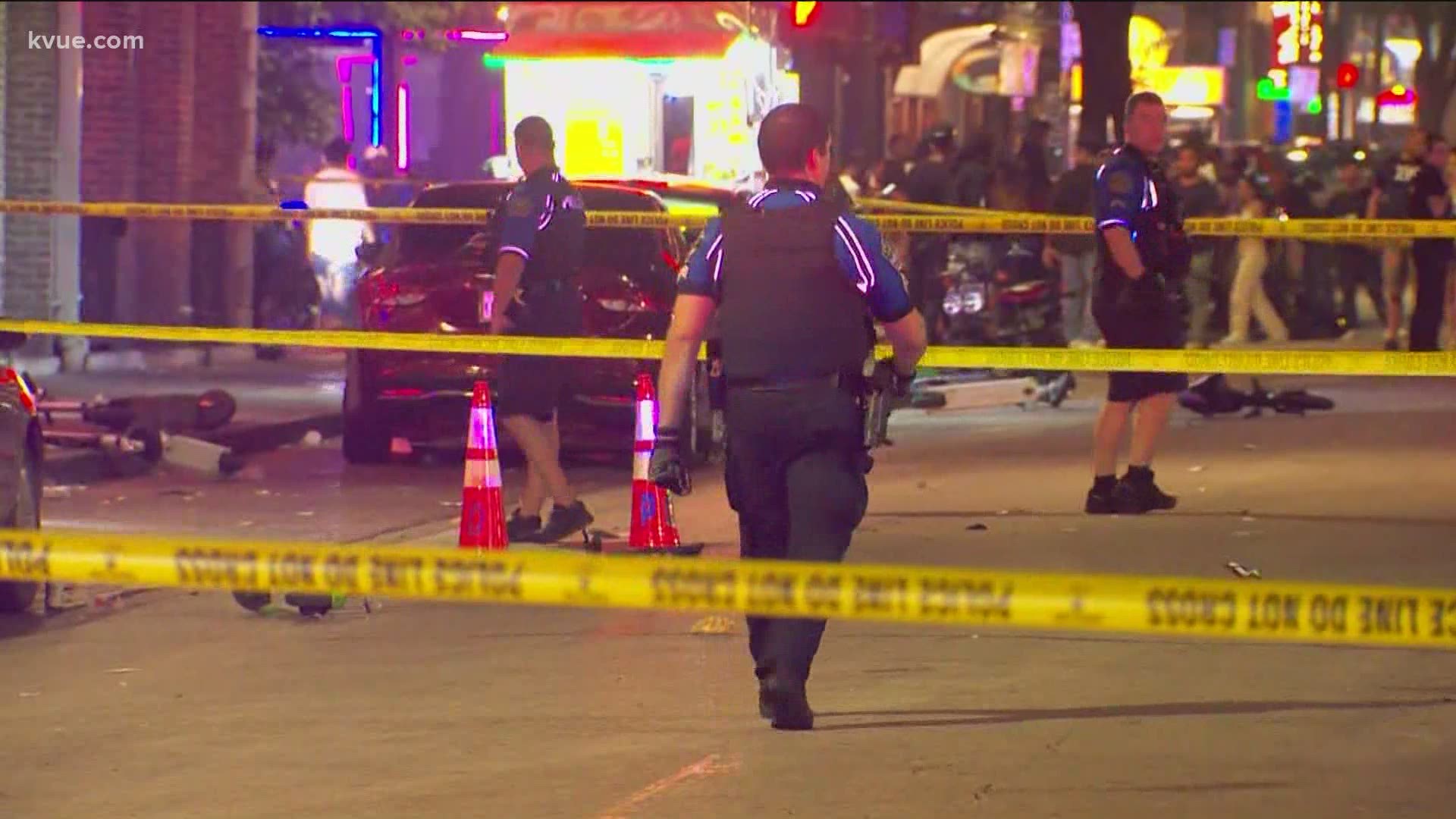 Austin police are investigating a shooting on Sixth Street where multiple people were hurt.