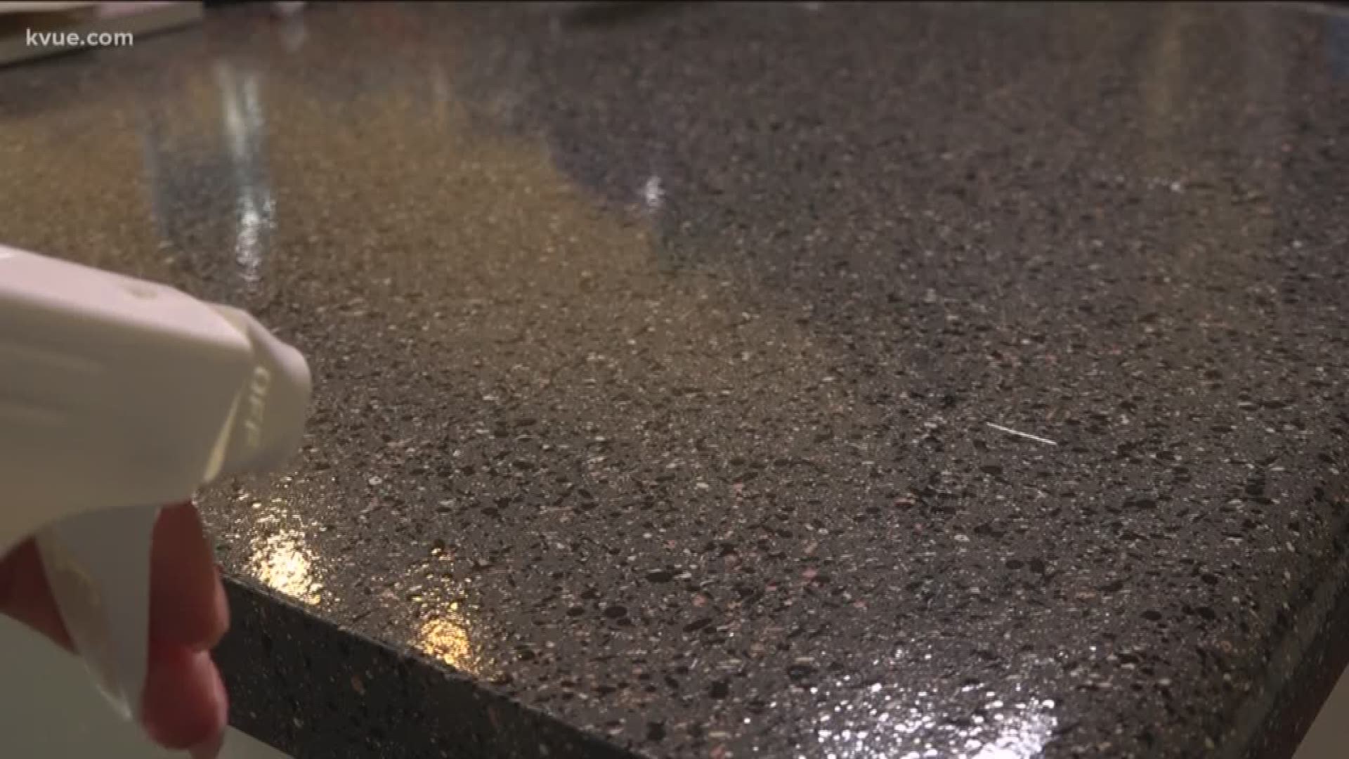 A survey found 42% of people are not disinfecting their surfaces properly.