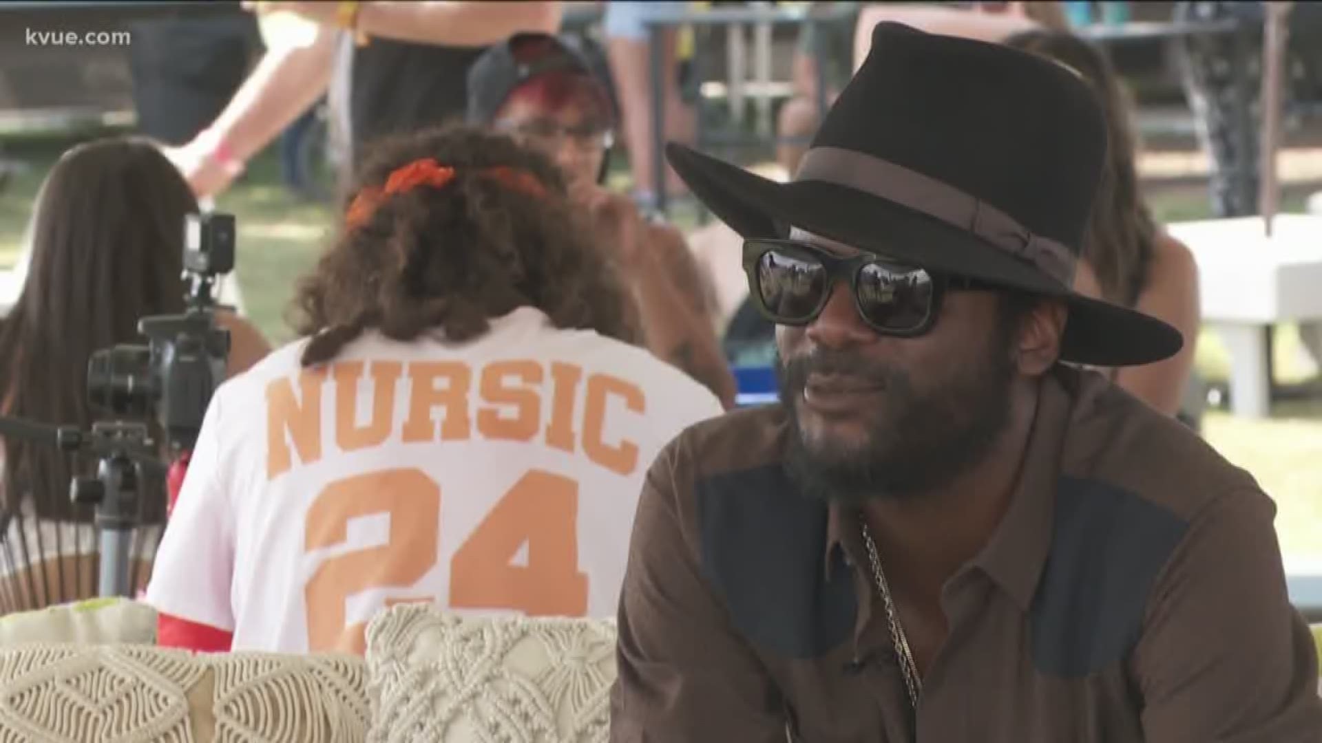 KVUE's Brittany Flowers sat down with Gary Clark Jr. and Finneas at weekend one of the festival.