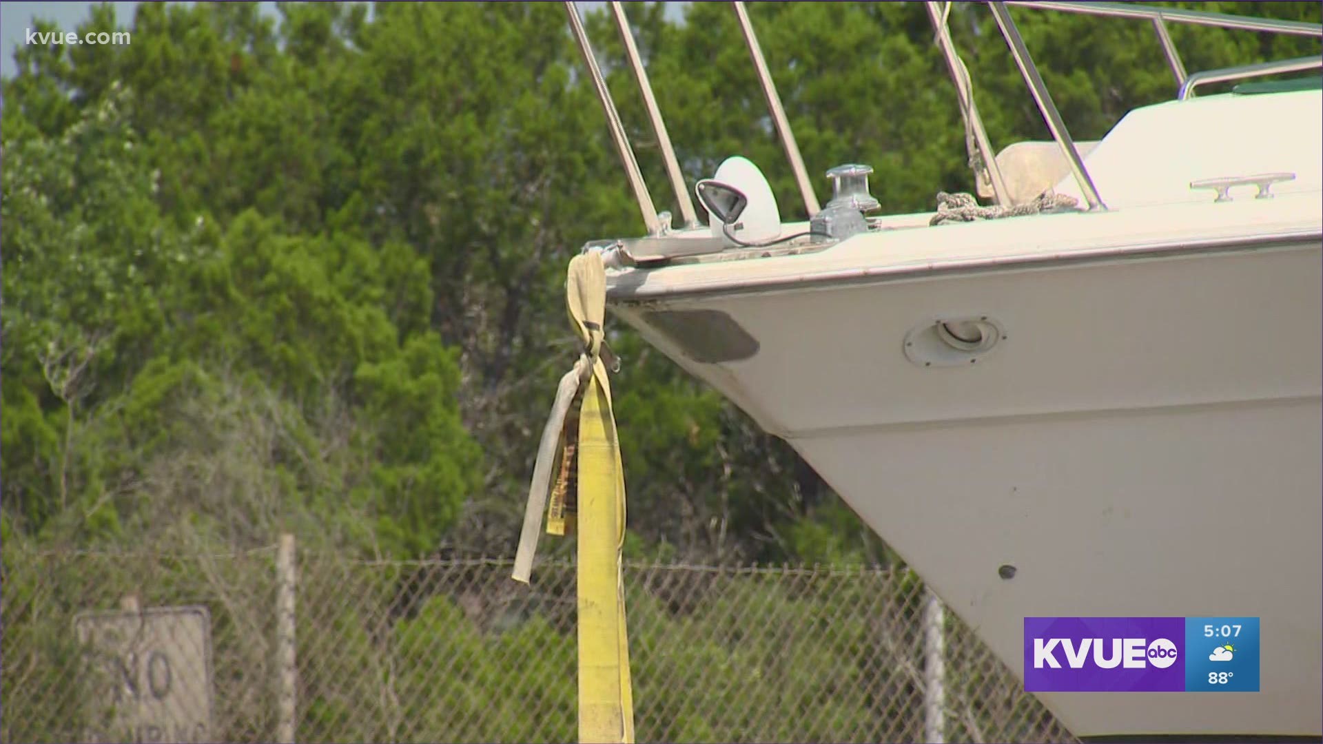 After more than a week of being stuck on SH 71, the Bee Cave boat is finally heading home.