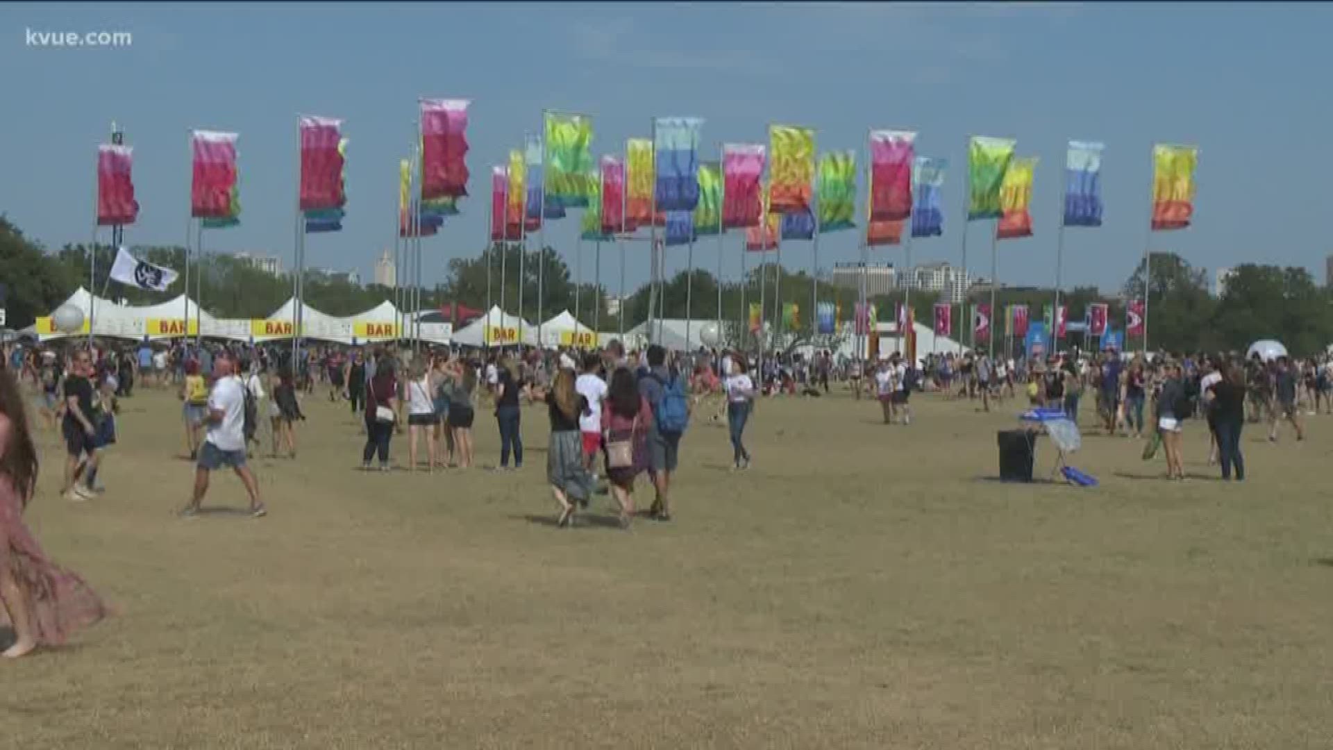 There's going to be a heavy police presence both inside and outside the festival grounds.