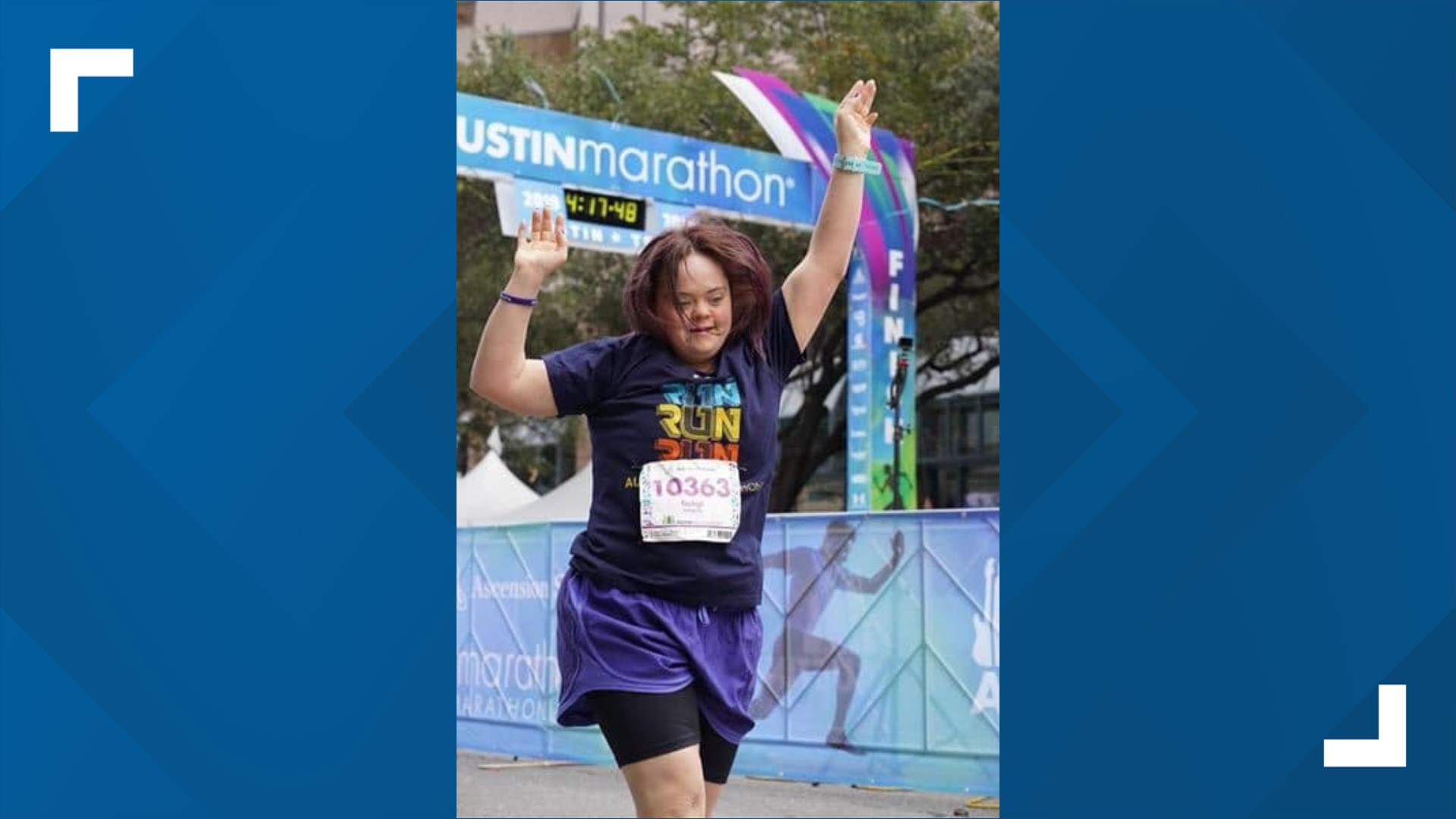 Kayleigh Williamson was chosen by Adidas to run in the Boston Marathon. She will be the second runner with a cognitive disability to participate.