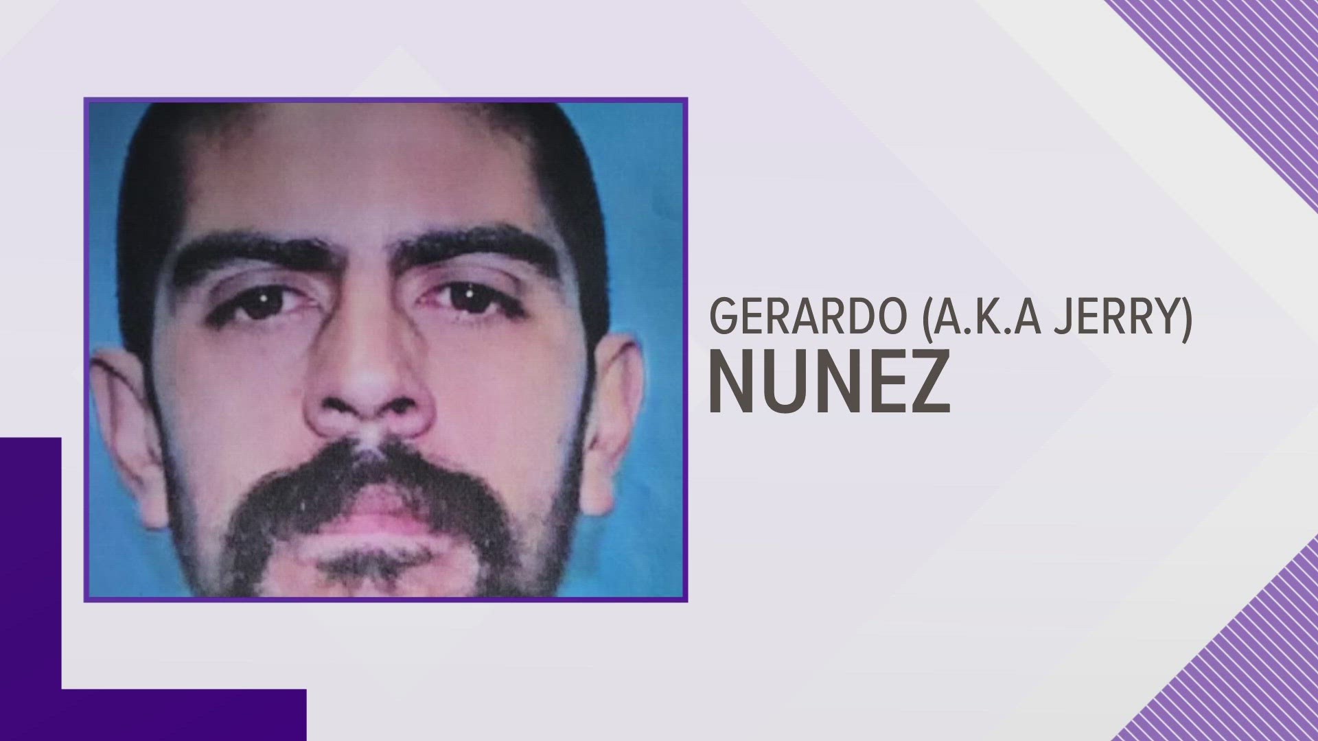 36-year-old Gerardo Nunez from Van Horn, who also goes by Jerry, is being sought by the Culberson County Sheriff's Office for manslaughter.