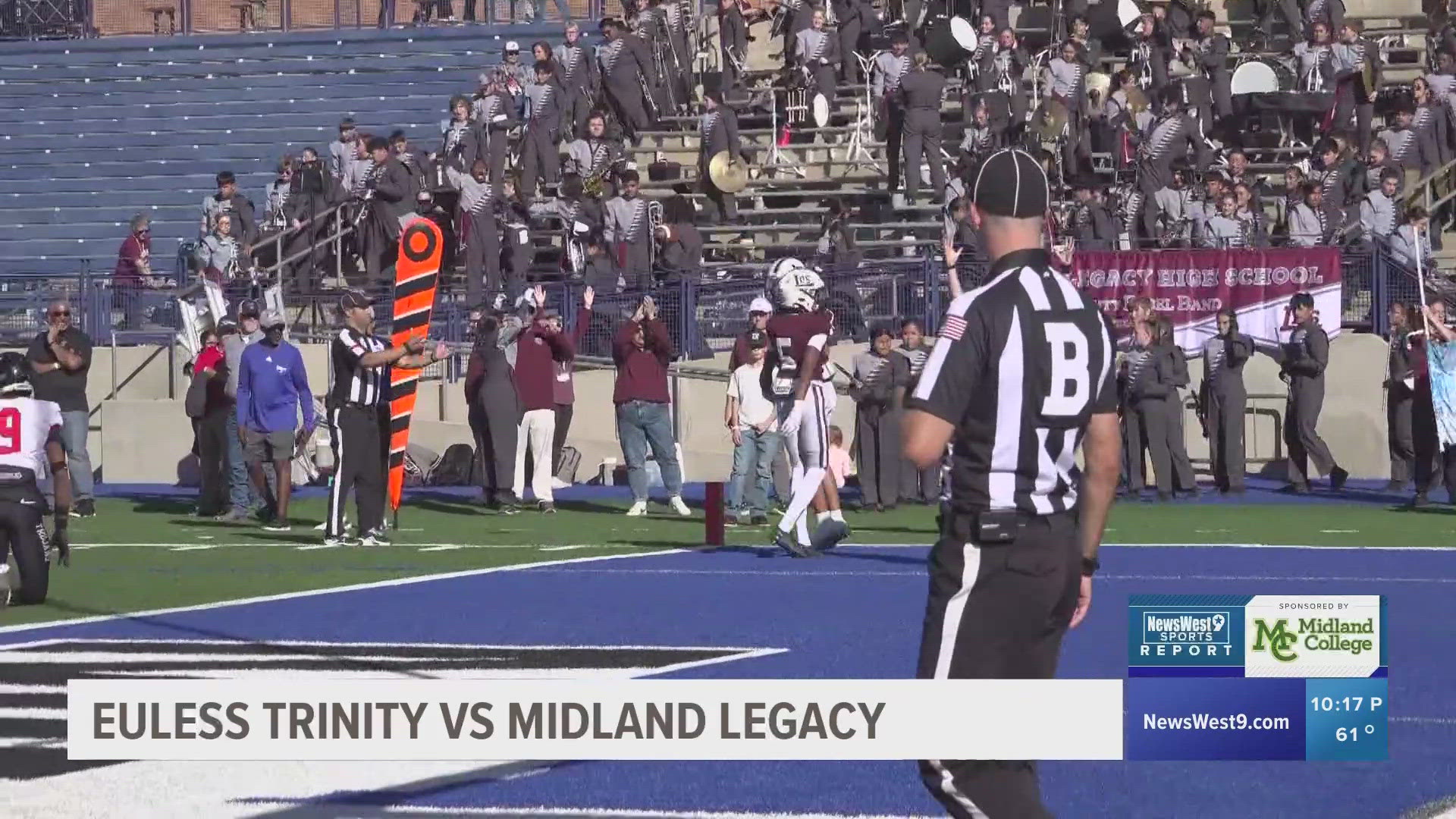 Midland Legacy falls to Euless Trinity 52-22 ending a successful season for the Rebels.