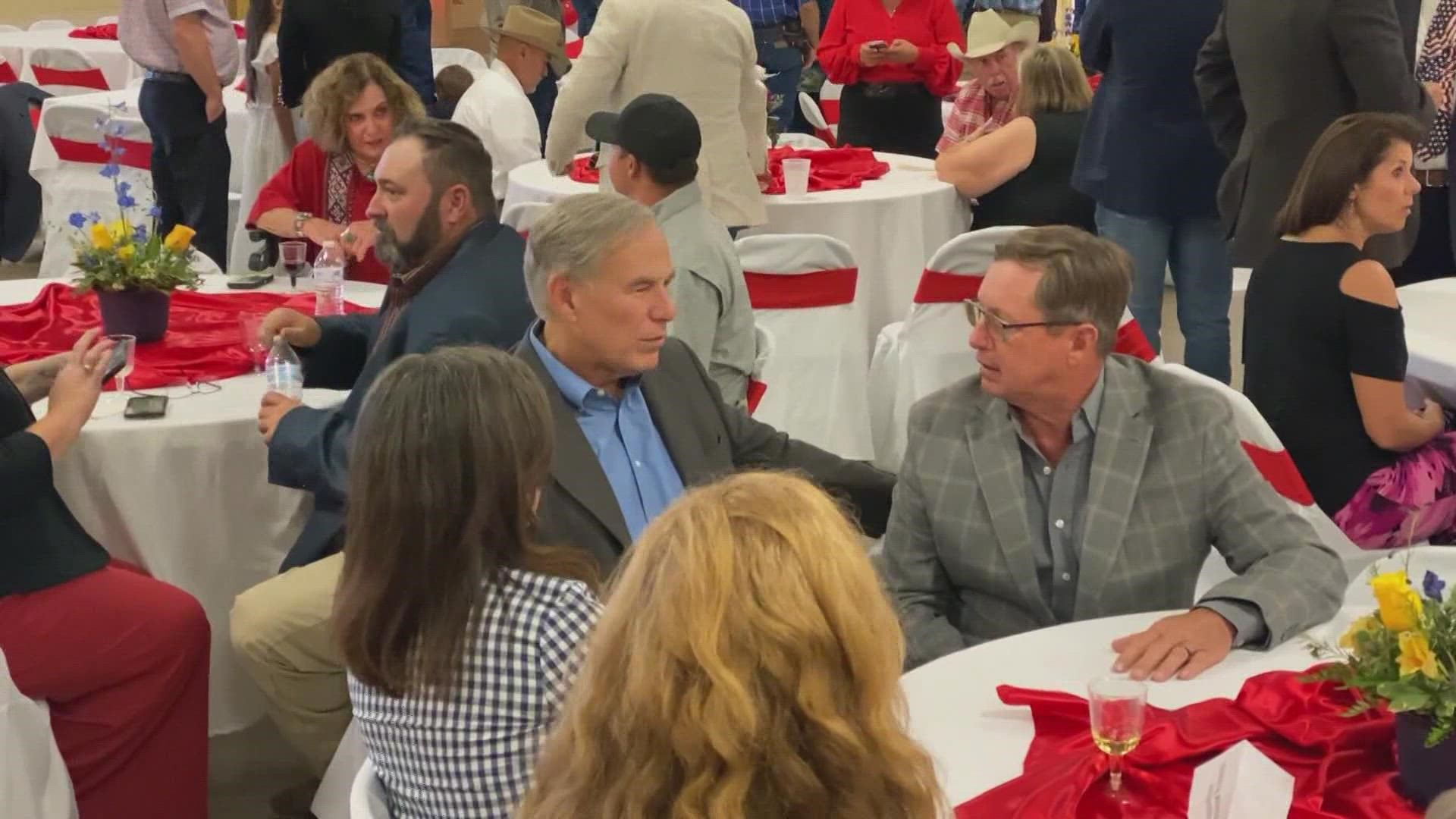 The Fort Stockton Civic Center played host for the event known as the 'Pecos County Governor's Hoedown'.