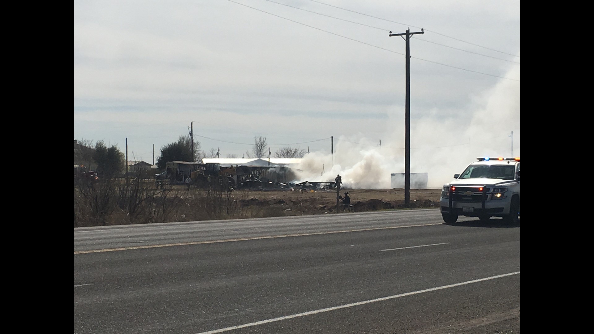 Firefighters responding to mobile home fire in Odessa